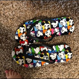Mickey Mouse Flip Flops